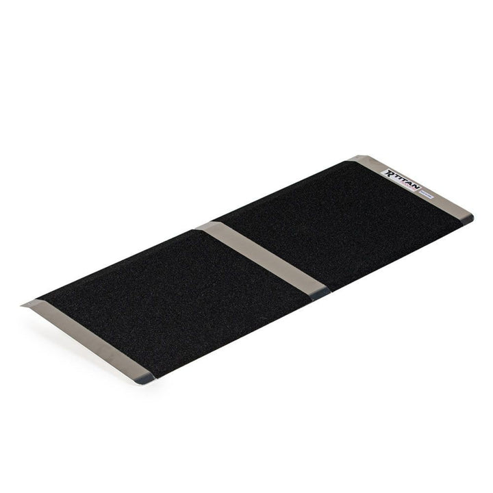 Titan Ramps 12 Inch Aluminum Threshold Ramp for Doorways, Raised Landings(Used)