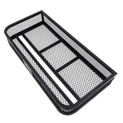 Titan Ramps Universal ATV/UTV Front Cargo Basket Rack with 100 Pound Capacity