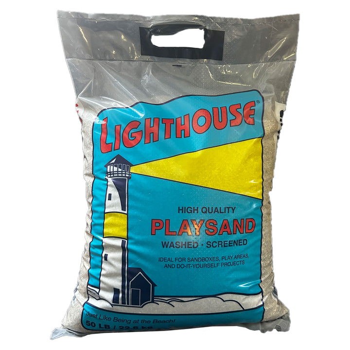 US Silica Lighthouse Comfortable Play Sand for Sand Tables, Beige, 50 Pound Bag