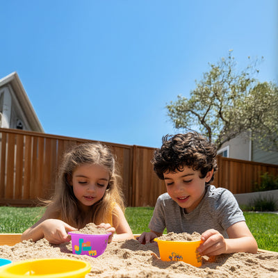 US Silica 4 Pack Lighthouse Comfortable Play Sand for Sand Tables, Beige, 50 Lbs