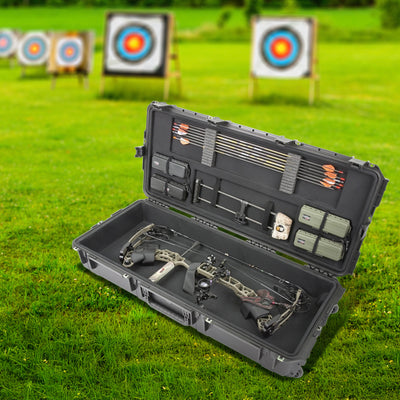 SKB Hard LG Plush Storage Case Archery Bow Parallel Limb iSeries REV2(Open Box) - VMInnovations