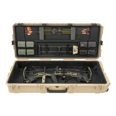 SKB Hard Large Plush Storage Case Archery Bow Parallel Limb iSeries REV2, Tan - VMInnovations