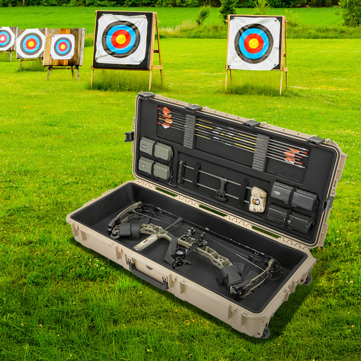 SKB Hard LG Plush Storage Case Archery Bow Parallel Limb iSeries REV2(Open Box) - VMInnovations