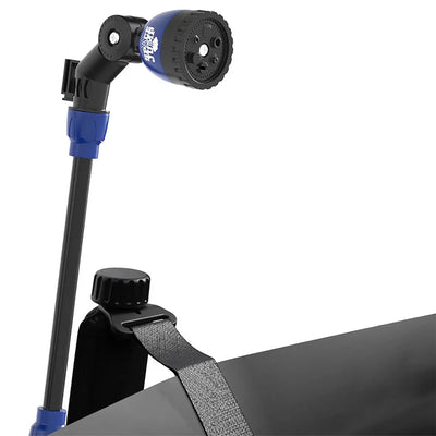 SpaceJump MeteorShower Trampoline Sprinkler Attachment Water Accessory, Black - VMInnovations