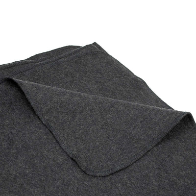 Swiss Link Surplus 64 x 90 Inch Classic Wool Blanket, Charcoal Gray (Open Box)