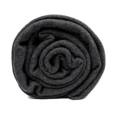 Swiss Link Surplus 64 x 90 Inch Classic Wool Blanket, Charcoal Gray (Open Box)