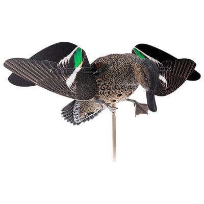 Avian X Powerflight Hen Teal Green Wing Duck Decoy with Wings (Open Box) - VMInnovations