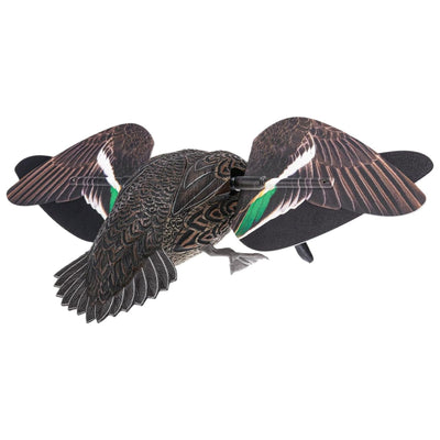 Avian X Powerflight Hen Teal Green Wing Duck Decoy with Wings (Open Box) - VMInnovations