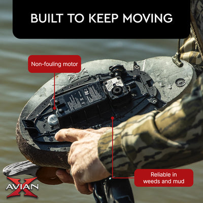 Avian X Power Swimmer Gadwall Drake Motion Duck Decoy with 10+ Hour Battery
