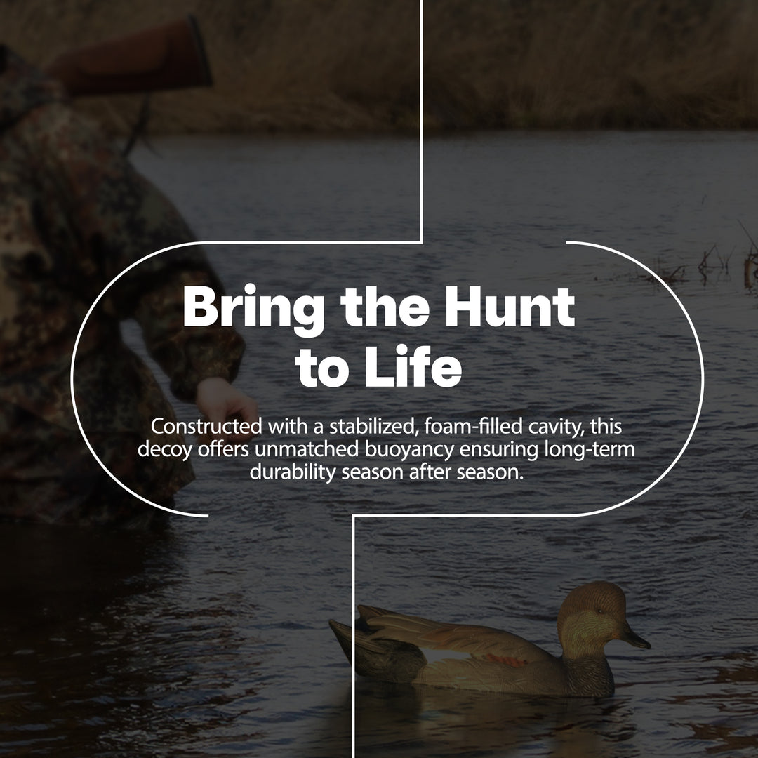 Avian X Swimmer Gadwall Drake Motion Duck Decoy with 10+ Hour Battery (Open Box)