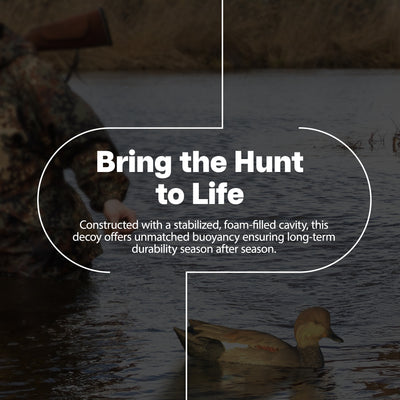 Avian X Swimmer Gadwall Drake Motion Duck Decoy with 10+ Hour Battery (Open Box) - VMInnovations