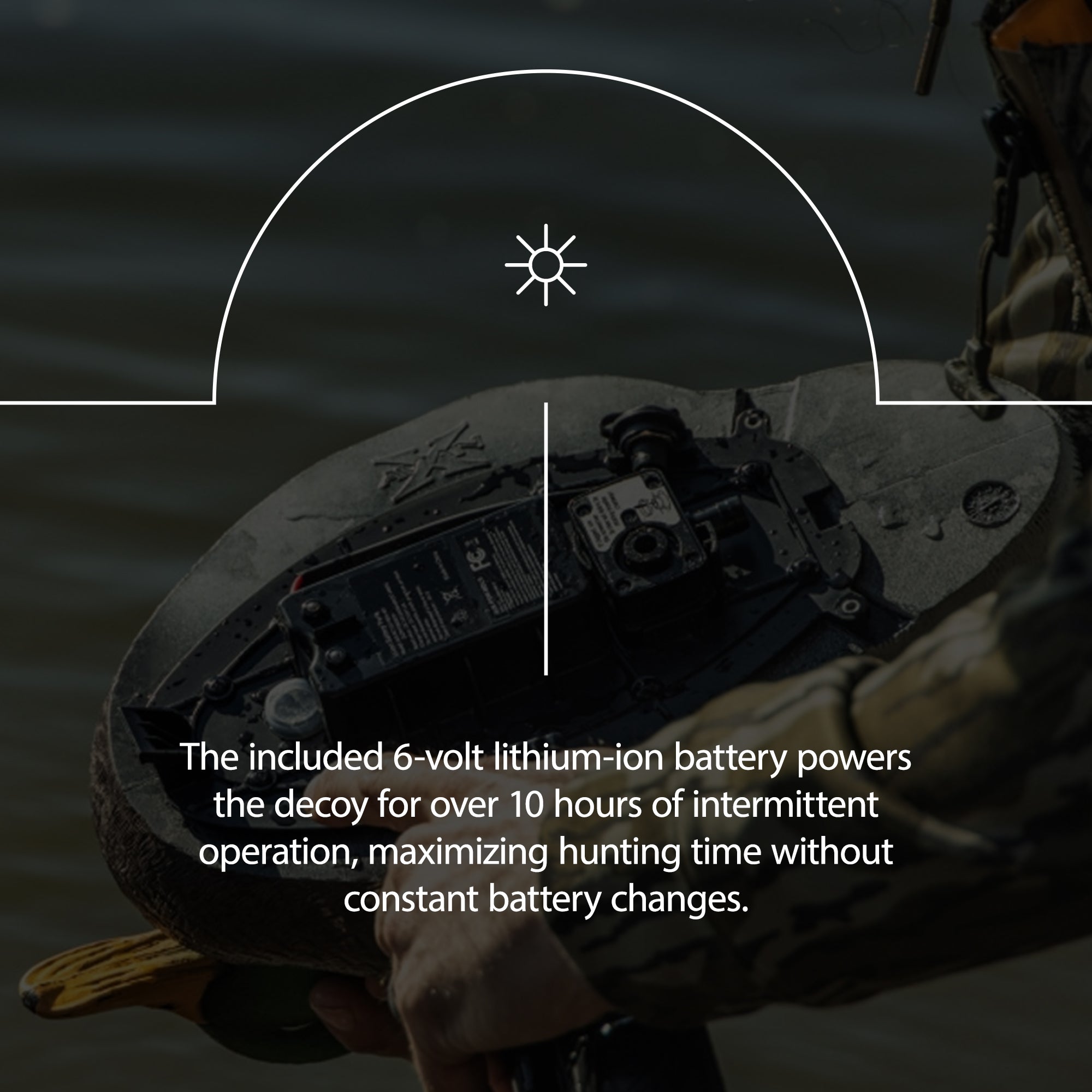 Avian X Power Swimmer Mallard Drake Motion Duck Decoy w/ 10+ Hour Battery (Used)