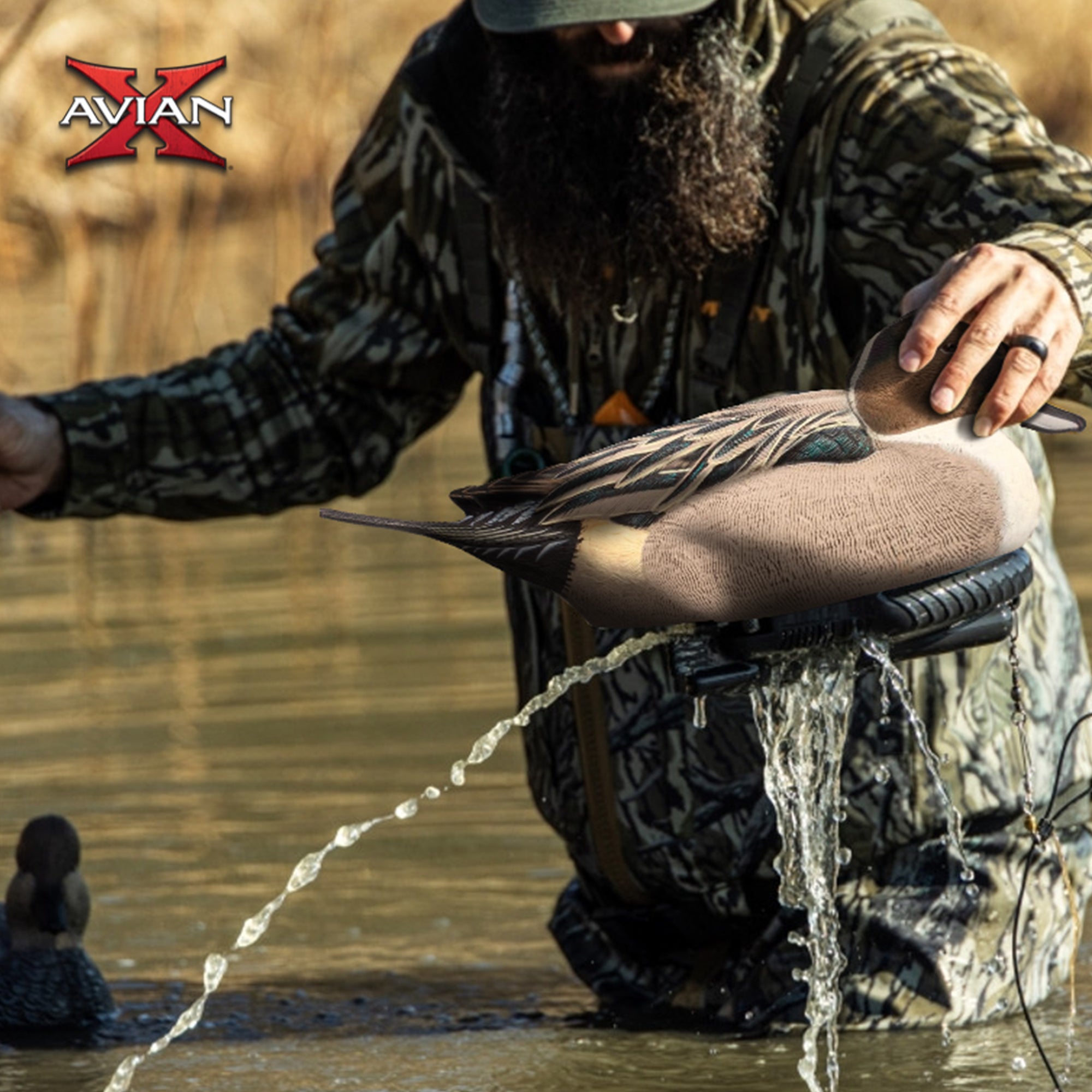 Avian X Power Swimmer Pintail Drake Motion Duck Decoy w/10+hr Battery (Open Box) - VMInnovations