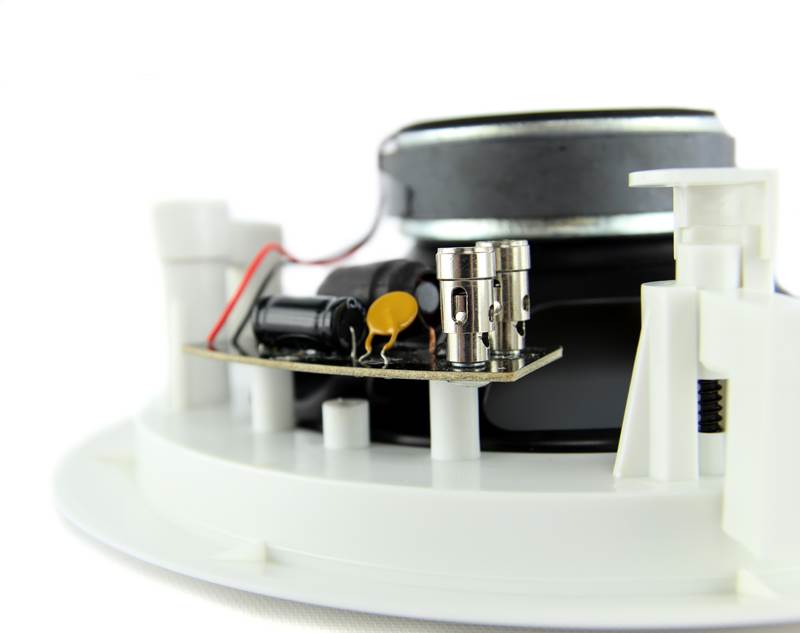2) VM AUDIO 6.5" 350 Watt 2 Way In Ceiling/Wall Surround Home Speakers(Open Box)