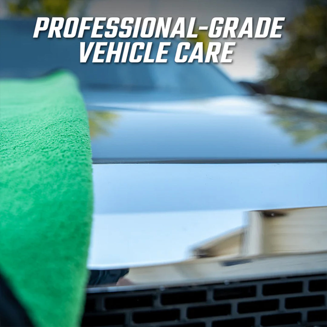 Slick Products 15-Piece Ultimate Car Wash and Detailing Kit, Towel & Scrub Brush - VMInnovations