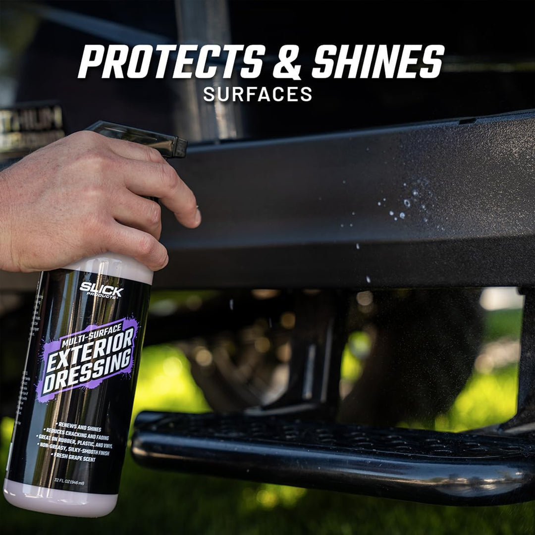 Slick Products 11-Piece Off-Road Car Wash and Detailing Kit, Towel & Scrub Brush - VMInnovations