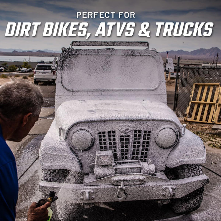 Slick Products 11-Piece Off-Road Car Wash and Detailing Kit, Towel & Scrub Brush - VMInnovations