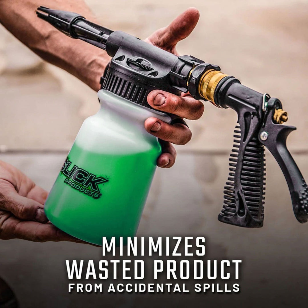 Slick Products 64 Oz Off Road Wash Foam Sprayer Gun Concentrated Cleaner Bundle