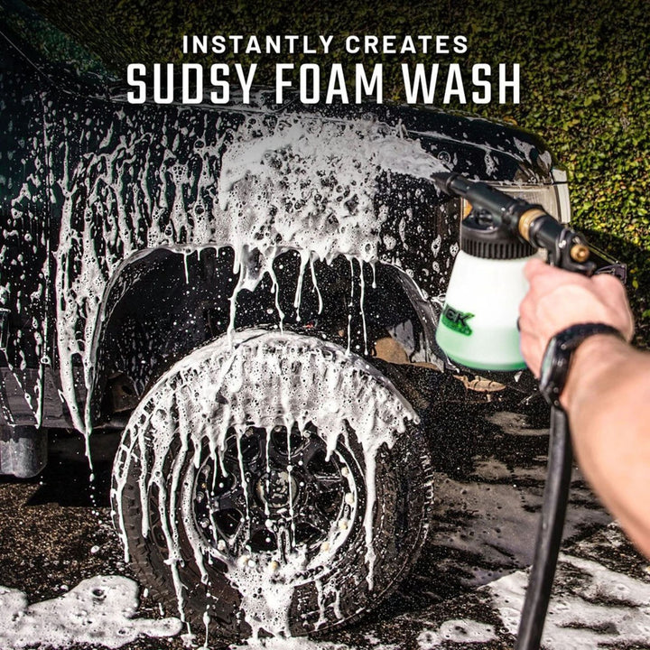 Slick Products 64 Oz Off Road Wash Foam Sprayer Gun Concentrated Cleaner Bundle