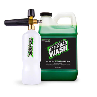 Slick Products 64 Ounce Off Road Foam Sprayer Cannon Concentrated Cleaner Bundle - VMInnovations