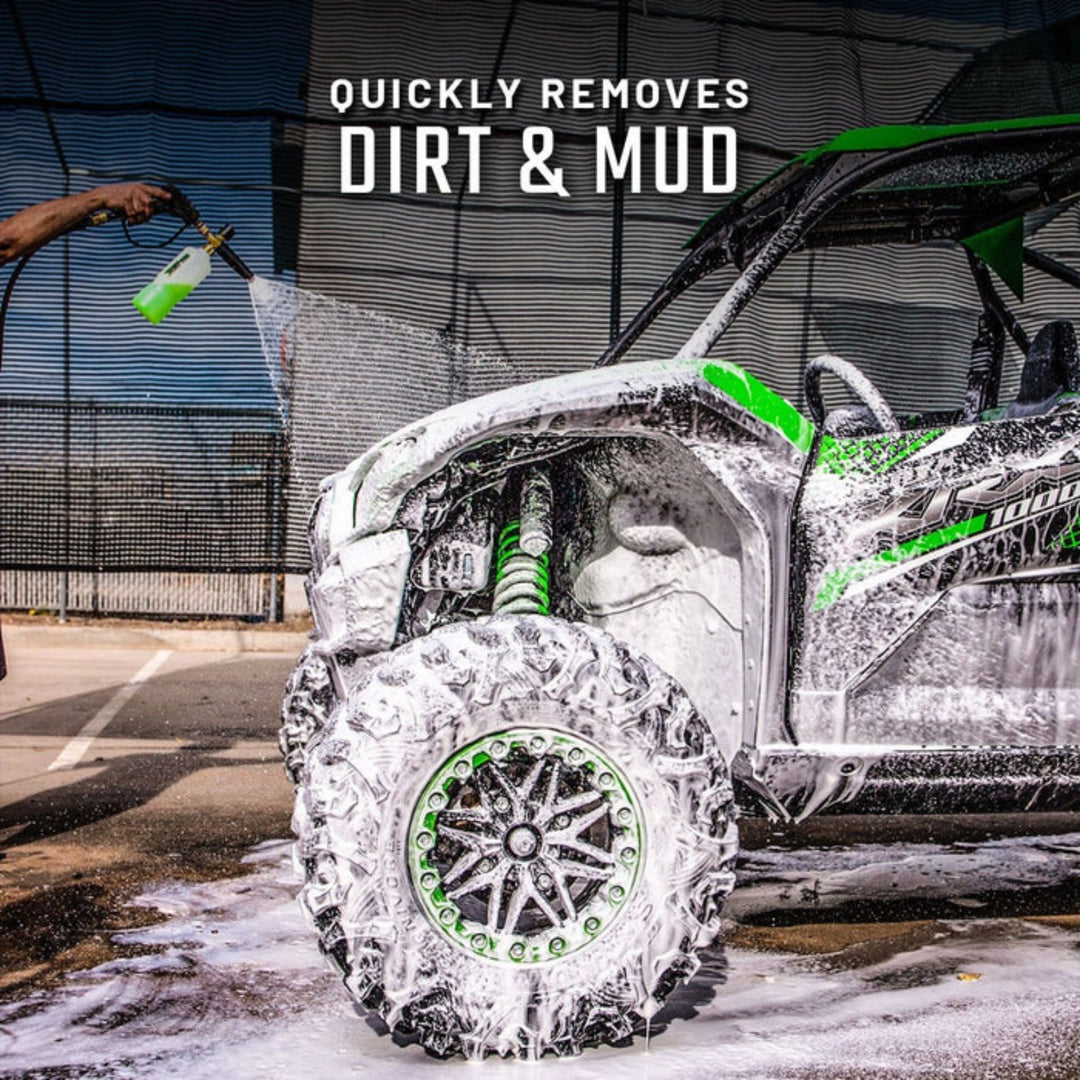 Slick Products 64 Ounce Off Road Foam Sprayer Cannon Concentrated Cleaner Bundle