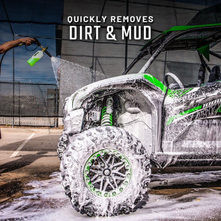 Slick Products 64 Ounce Off Road Foam Sprayer Cannon Concentrated Cleaner Bundle