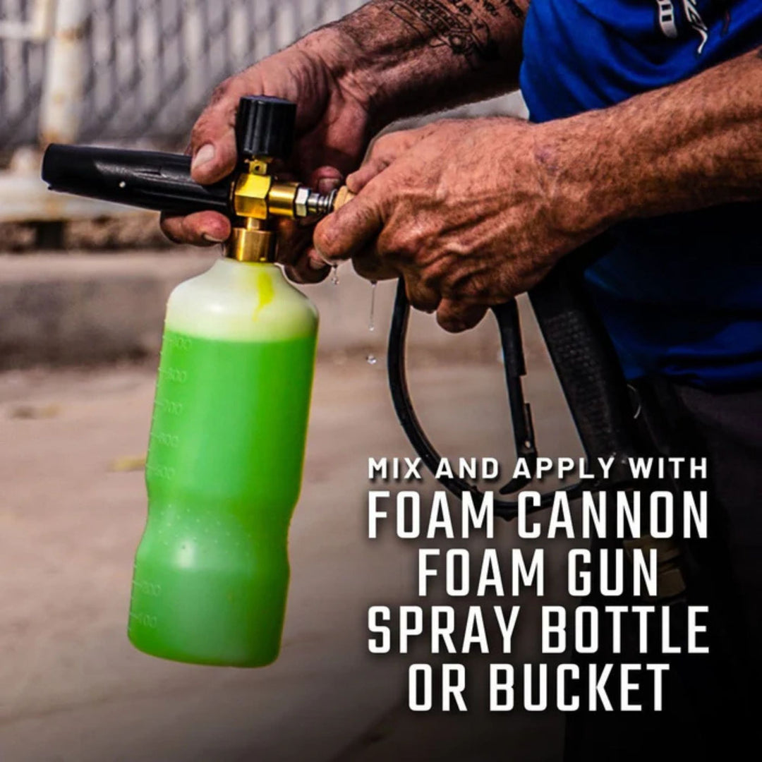 Slick Products 64 Ounce Off Road Foam Sprayer Cannon Concentrated Cleaner Bundle