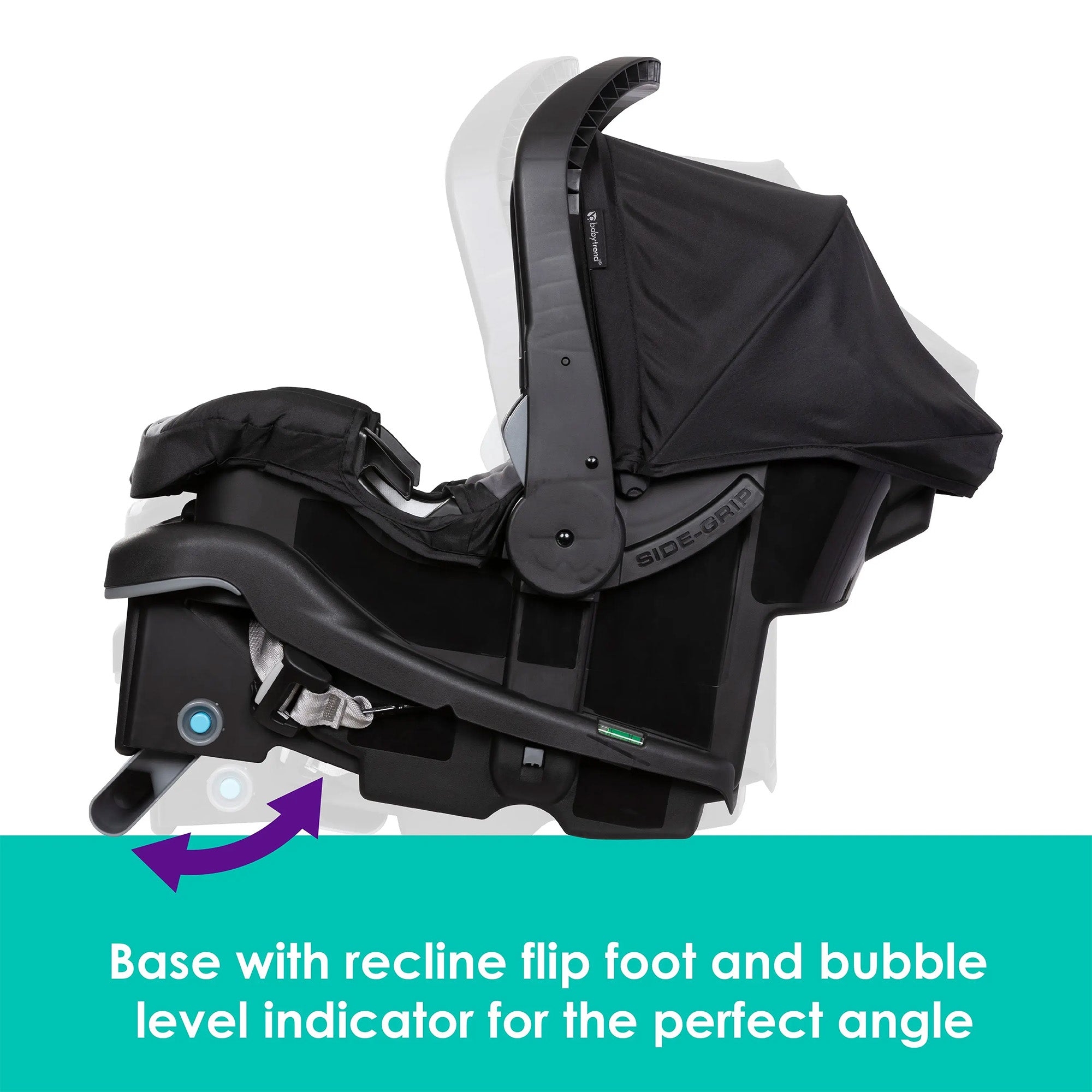Baby Trend Morph Single to Double Modular Travel System and Car Seat, Dash Black - VMInnovations