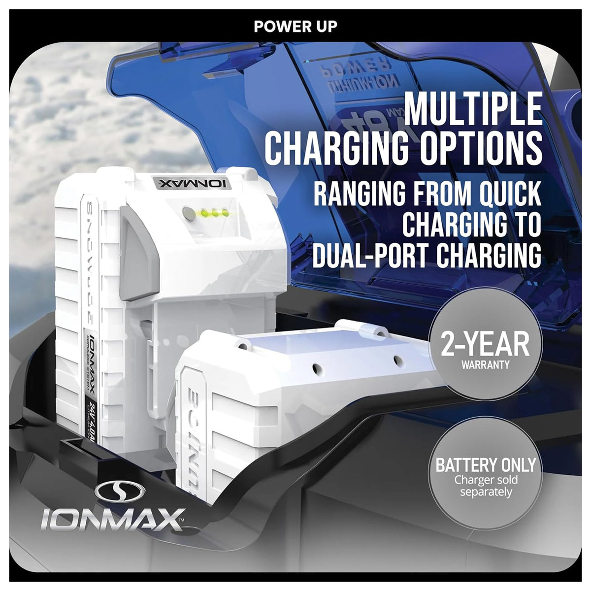 Snow Joe Certified EcoSharp Pro Lithium-Ion Battery, 24 Volt, 4.0-Ah (Used) - VMInnovations