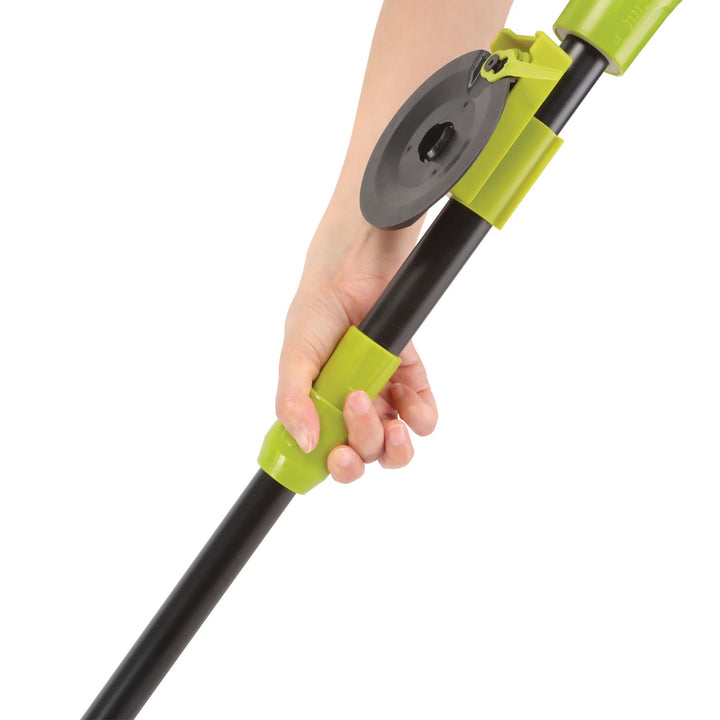 Sun Joe 10” Stringless Charger SharperBlade, 24V-SB10-LTE 24, Green (Open Box)
