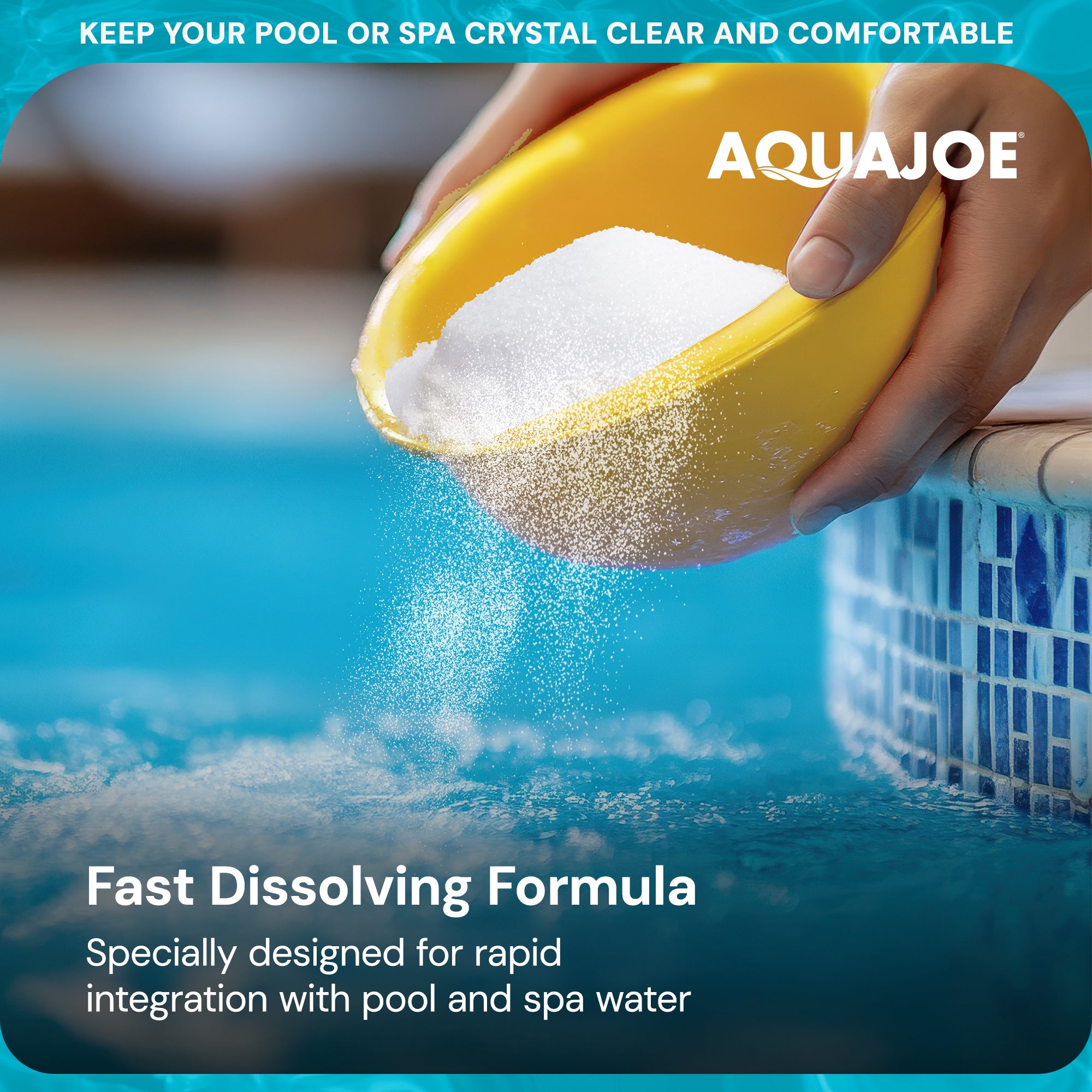 Aqua Joe 70 Pack 40Lb Fast Dissolving Pool Spa Salt Chlorine Generators AJ-PS40 - VMInnovations