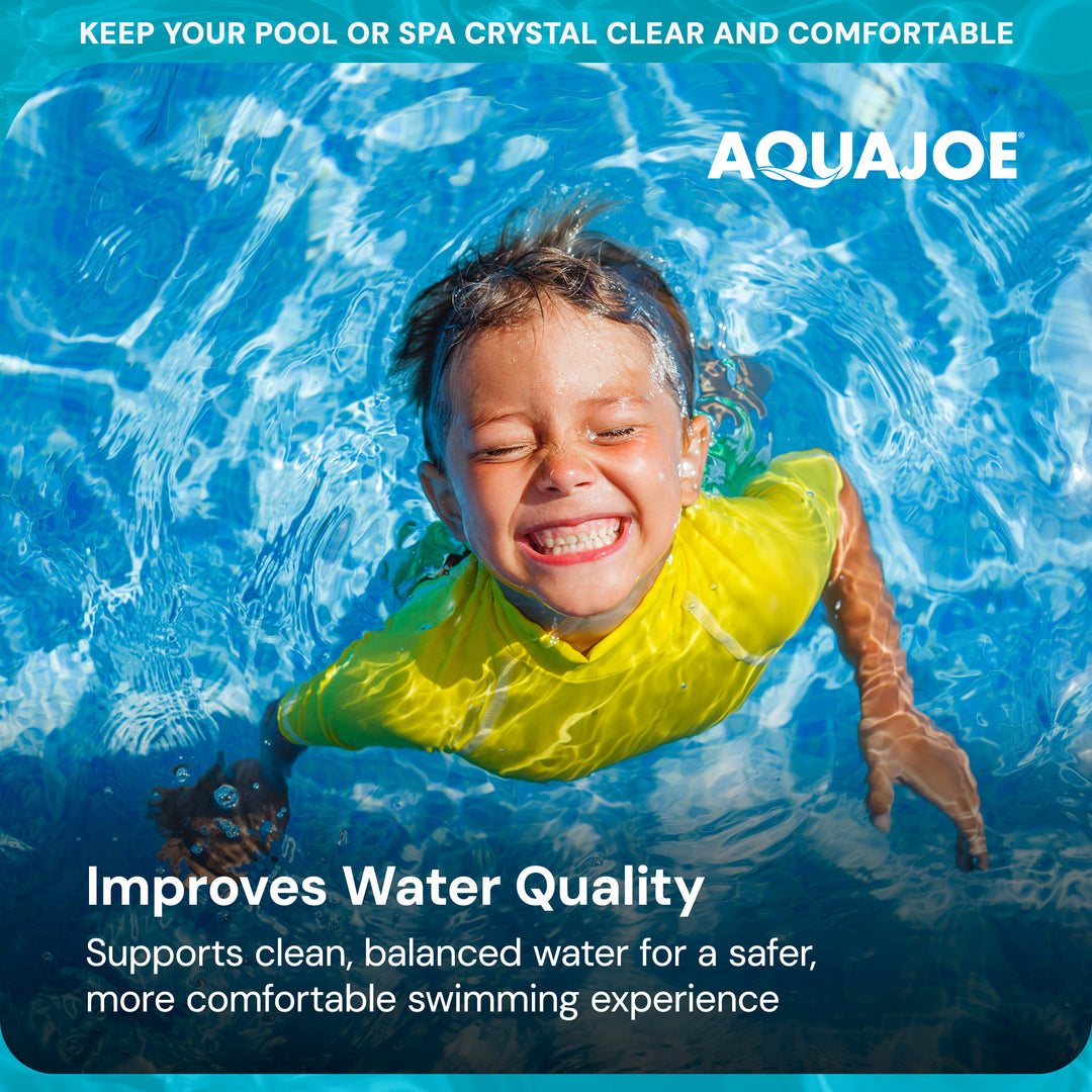 Aqua Joe 40 Pound Fast Dissolving Pool Spa Salt for Chlorine Generators, AJ-PS40