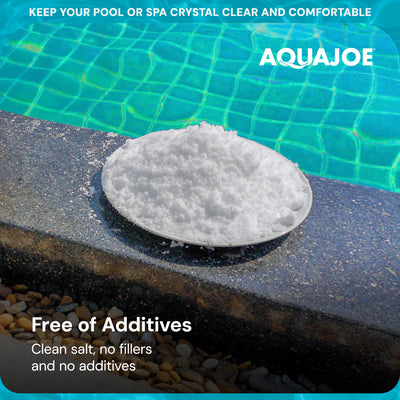 Aqua Joe 104 Pack 40Lb Fast Dissolving Pool Spa Salt Chlorine Generators AJ-PS40