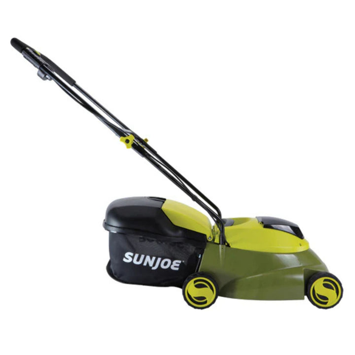 Sun Joe Cordless, Brushless Lawn Mower Kit, Rear Grass Bag, Green (Open Box)
