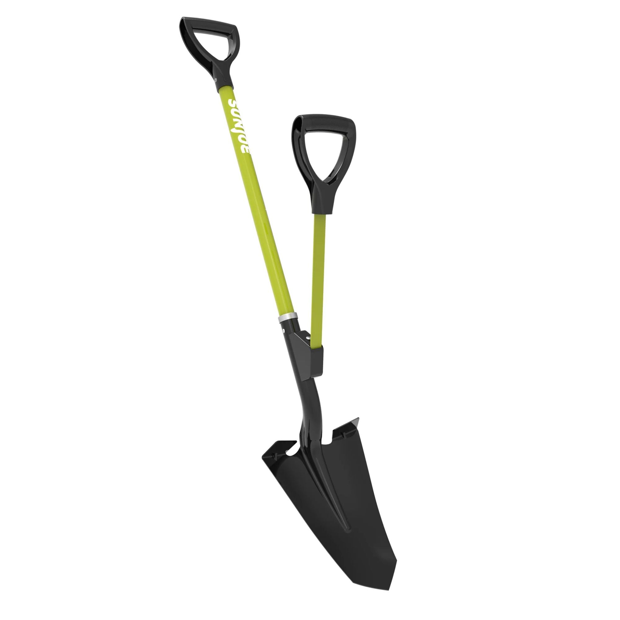 Sun Joe 9 “ Digging Shovel, Assist Handle, SJ-SHLV07, Shovelution (Open Box) - VMInnovations