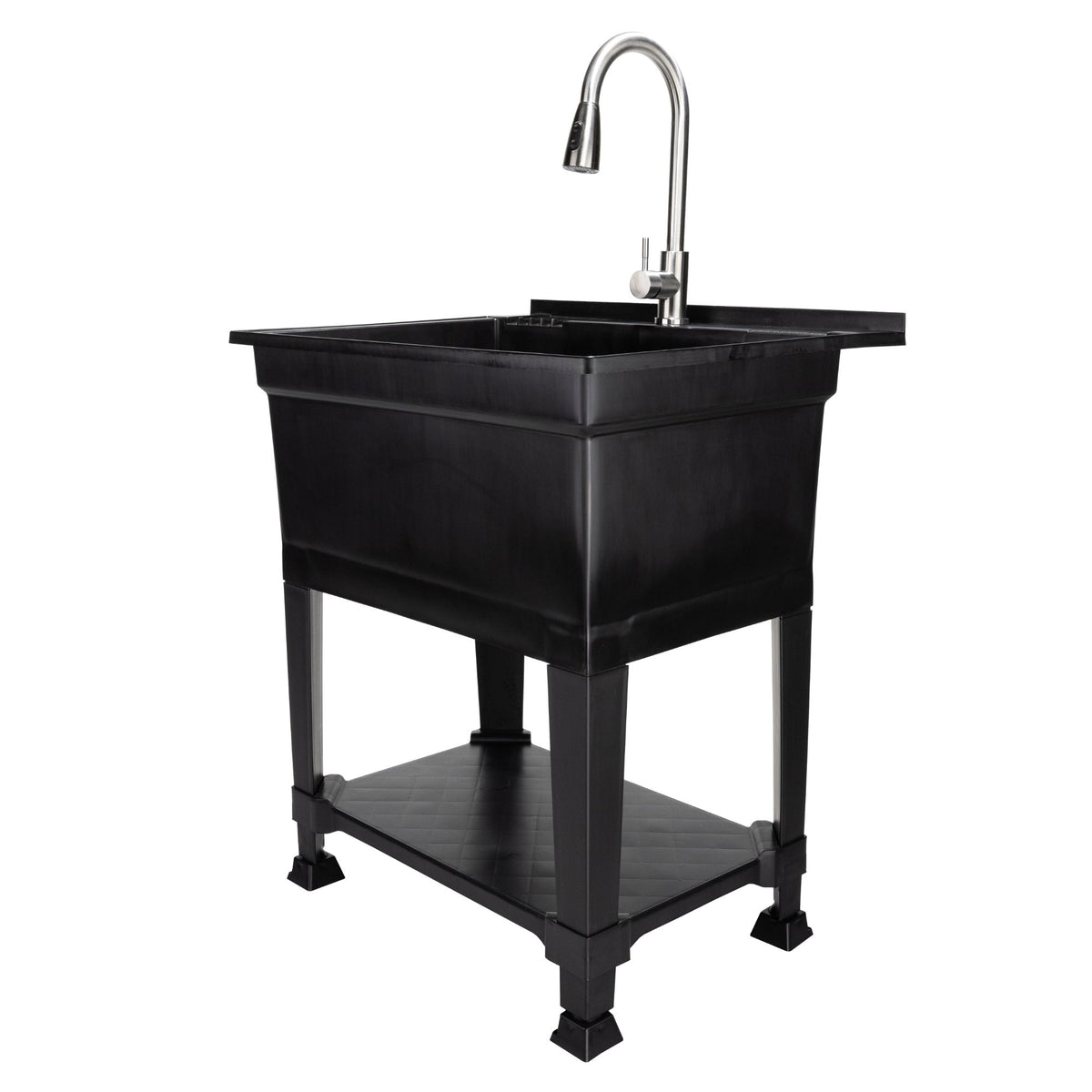 Utility Sink Heavy Duty Freestanding Utility Tub Sink, 30 x 24 Inches (Open Box) - VMInnovations