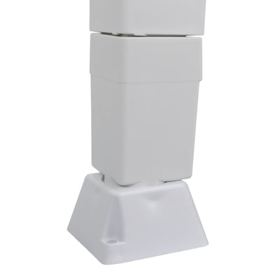 Utility Sink Heavy Duty Freestanding Utility Tub Sink, 24x24", White (Open Box) - VMInnovations