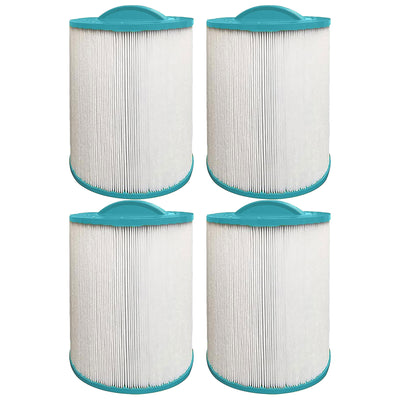 Hurricane 4 Pack HF6H502-01 Advanced Pool and Spa Filter Cartridge Replacement