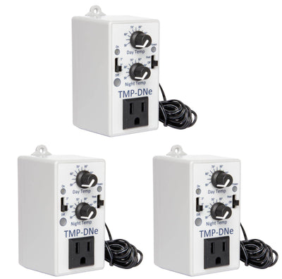 C.A.P TMP-DNE Day/Night Blower Air Conditioner Fan Temperature Controllers (3)