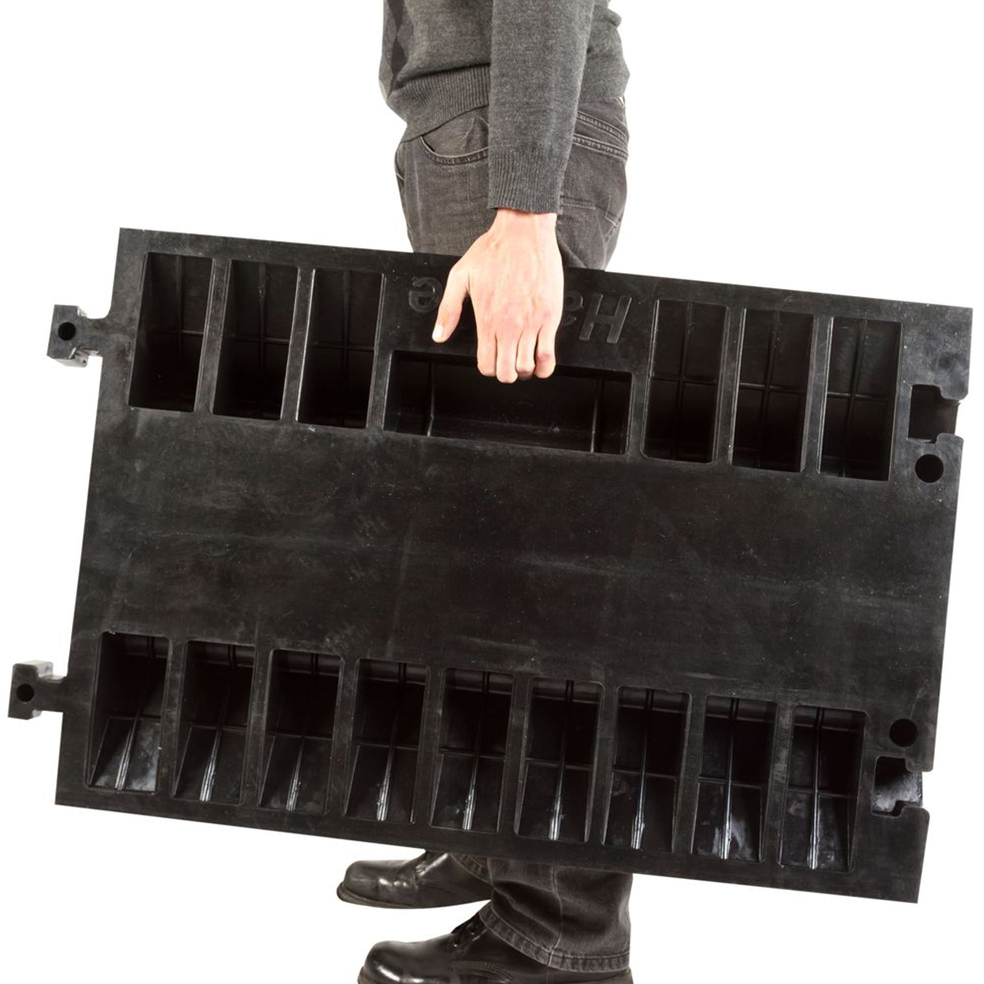 Guardian 2 Channel Cable Protector Ramp, Floor Cover for Cars and Trucks (Used) - VMInnovations