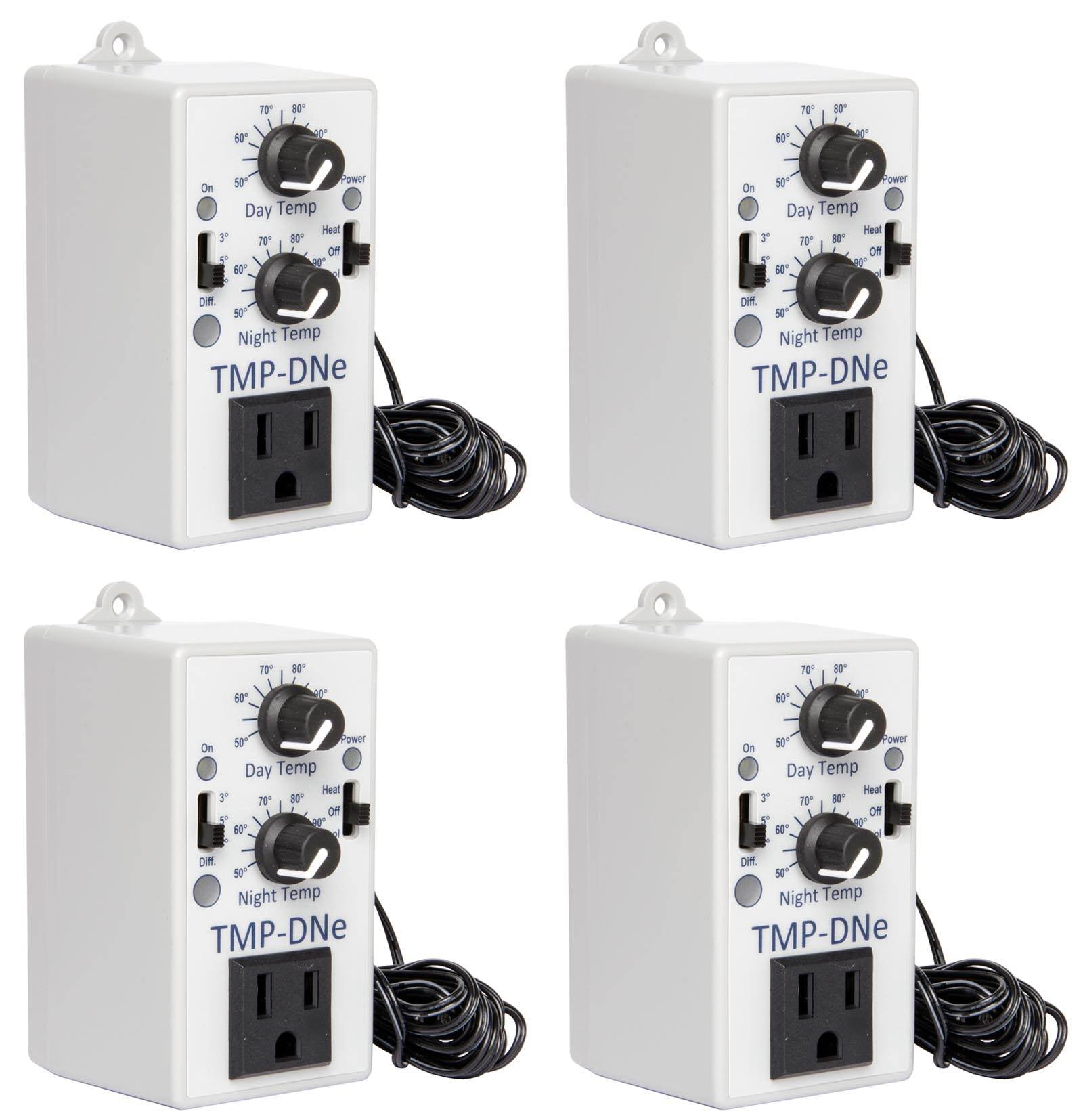 4 C.A.P TMP-DNE Day/Night Blower Air Conditioner Fan Temperature Controllers CAP