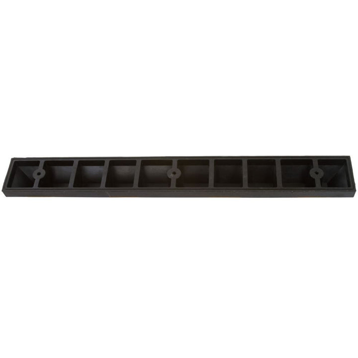 Guardian Parking Stop 4'Long Rubber Curb w/Mounting Holes Black/Yellow(Open Box)
