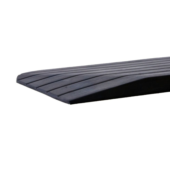 Silver Spring Rubber Threshold Ramp for Wheelchairs, Scooters & More, 0.75" Rise