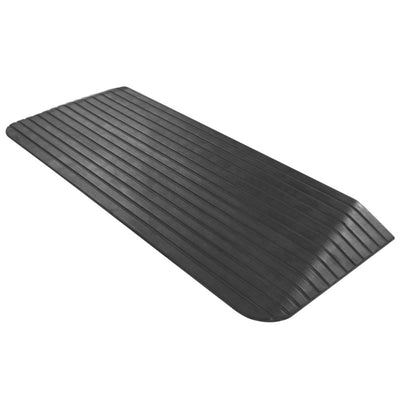 Silver Spring Rubber Threshold Ramp for Wheelchairs, Scooters & More, 2" Rise