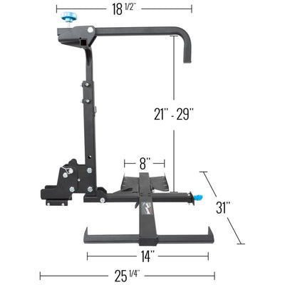 Silver Spring Foldable Manual Wheelchair Carrier Platform (Open Box)
