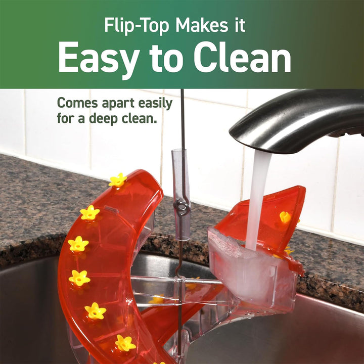 Cascade Wild Bird Feeders Hummingbird Feeder, 32 Port Helical Design (Open Box)