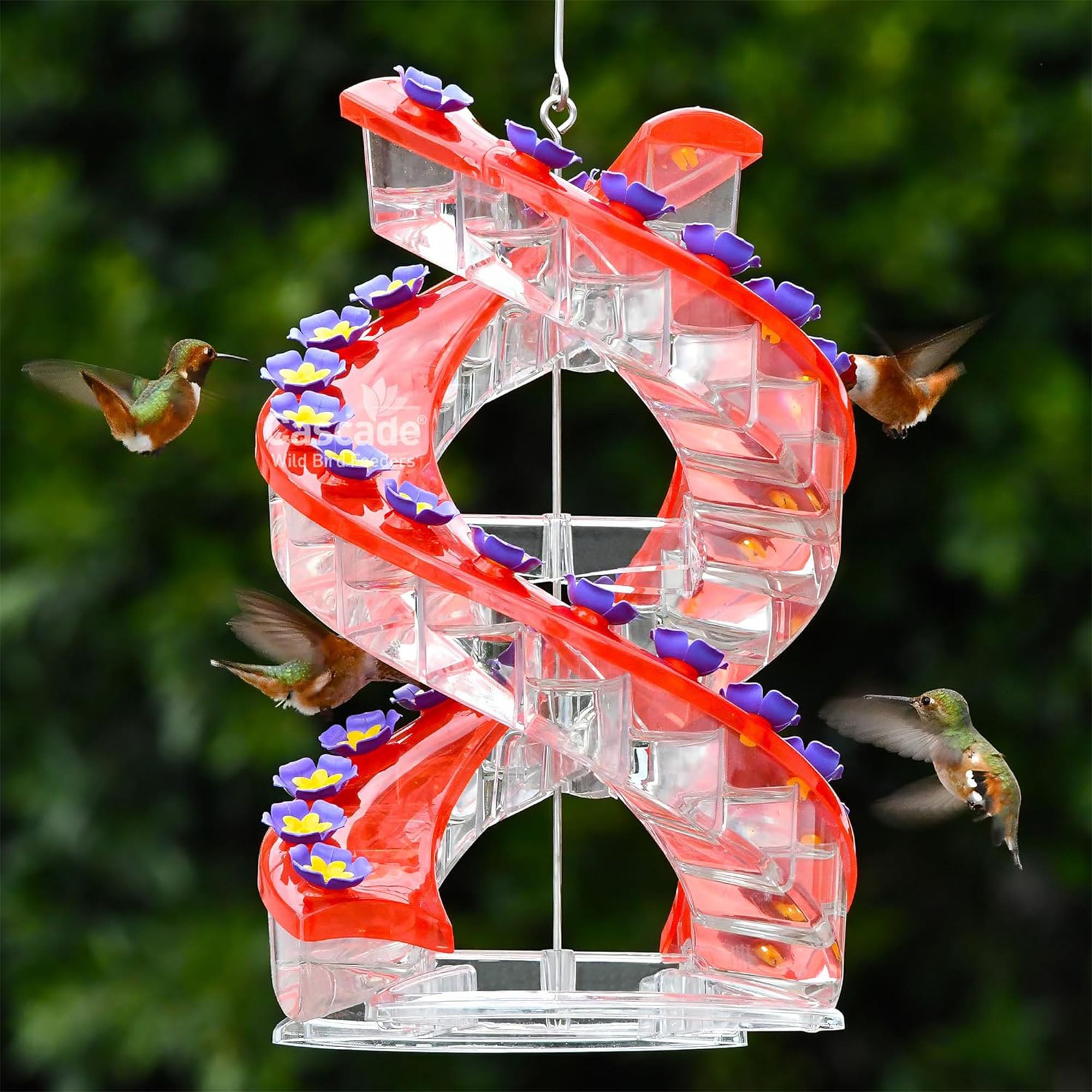 Cascade Wild Bird Feeders Hummingbird Feeder, 32 Port Helical Design (For Parts) - VMInnovations