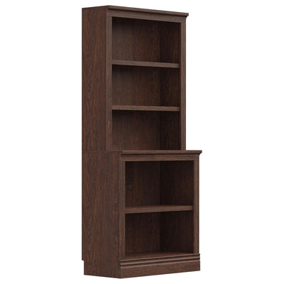 VAUXHILL & CO. Halston Multi-Depth Bookcase, Adjustable Shelving Unit (Open Box) - VMInnovations