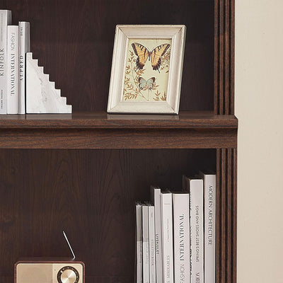 VAUXHILL & CO. Halston Multi-Depth Bookcase, Adjustable Shelving Unit (Open Box) - VMInnovations