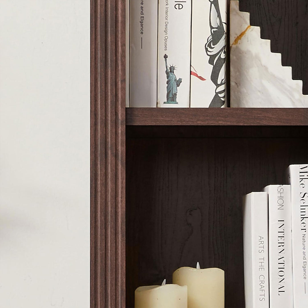 VAUXHILL & CO. Halston Narrow Bookcase, Adjustable Open Shelving Unit (Used)